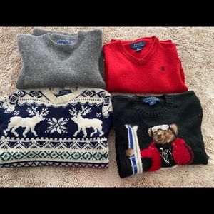 Boys Ralph Lauren sweaters